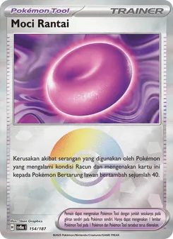 Kartu Moci Rantai dari Festival Terastal ex, nomor 154/187