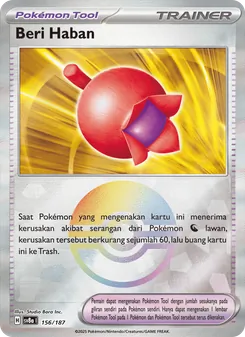 Kartu Beri Haban dari Festival Terastal ex, nomor 156/187