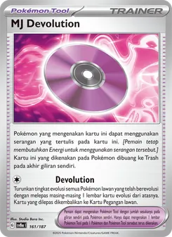Kartu MJ Devolution dari Festival Terastal ex, nomor 161/187