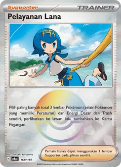 Kartu Pelayanan Lana dari Festival Terastal ex, nomor 168/187