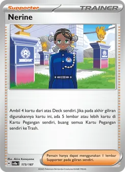 Kartu Nerine dari Festival Terastal ex, nomor 173/187