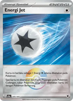 Kartu Energi Jet dari Festival Terastal ex, nomor 185/187