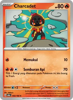Kartu Charcadet dari Kilat Rasi, nomor 032/182