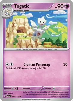 Kartu Togetic dari Kilat Rasi, nomor 069/182
