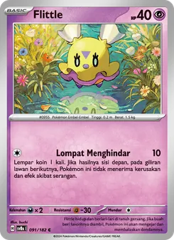 Kartu Flittle dari Kilat Rasi, nomor 091/182