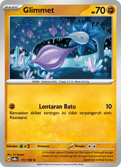 Kartu Glimmet dari Kilat Rasi, nomor 111/182
