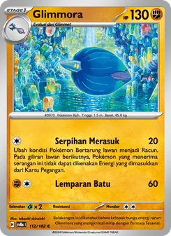 Kartu Glimmora dari Kilat Rasi, nomor 112/182