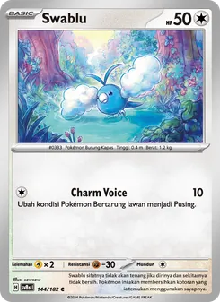 Kartu Swablu dari Kilat Rasi, nomor 144/182