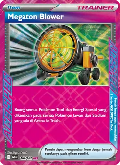 Kartu Megaton Blower dari Kilat Rasi, nomor 165/182