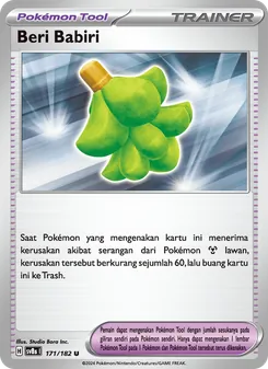 Kartu Beri Babiri dari Kilat Rasi, nomor 171/182