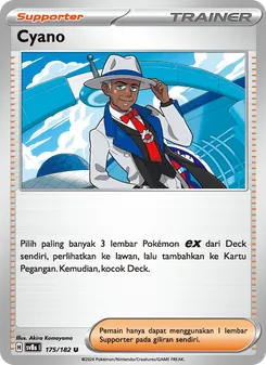 Kartu Cyano dari Kilat Rasi, nomor 175/182