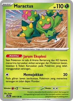 Kartu Maractus dari Ikatan Takdir, nomor 009/139