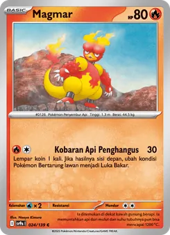 Kartu Magmar dari Ikatan Takdir, nomor 024/139