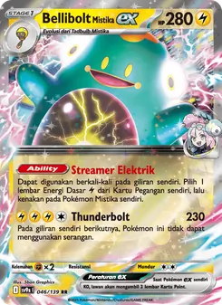 Kartu Bellibolt <Mistika> ex dari Ikatan Takdir, nomor 046/139