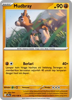 Kartu Mudbray dari Ikatan Takdir, nomor 072/139