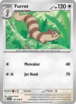 Kartu Furret dari Ikatan Takdir, nomor 111/139