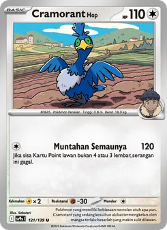Kartu Cramorant <Hop> dari Ikatan Takdir, nomor 121/139