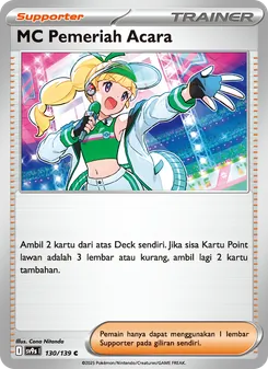 Kartu MC Pemeriah Acara dari Ikatan Takdir, nomor 130/139