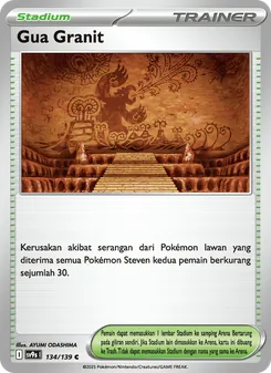 Kartu Gua Granit dari Ikatan Takdir, nomor 134/139