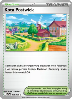 Kartu Kota Postwick dari Ikatan Takdir, nomor 138/139
