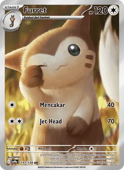 Kartu Furret dari Ikatan Takdir, nomor 157/139