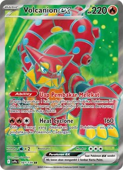 Kartu Volcanion ex dari Ikatan Takdir, nomor 161/139