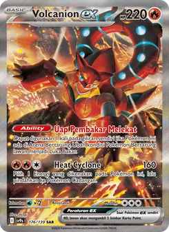 Kartu Volcanion ex dari Ikatan Takdir, nomor 176/139