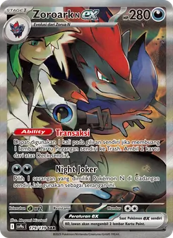 Kartu Zoroark <N> ex dari Ikatan Takdir, nomor 179/139