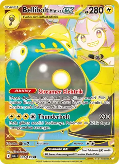 Kartu Bellibolt <Mistika> ex dari Ikatan Takdir, nomor 182/139
