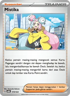 Kartu Mistika dari Miraidon ex Futur, nomor 018/22