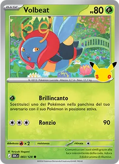 Carta Volbeat dell'espansione 30° Anniversario, numero 003/128