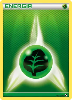 Carta Energia Erba dell'espansione Nero e Bianco, numero 105/114
