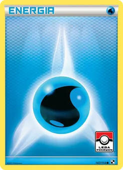Carta Energia Acqua dell'espansione Nero e Bianco, numero 107/114