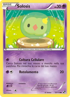 Carta Solosis dell'espansione Nero e Bianco, numero 55/114