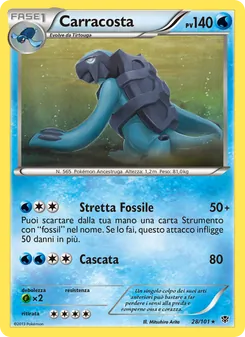 Carta Carracosta dell'espansione Esplosione Plasma, numero 28/101