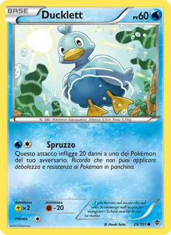 Carta Ducklett dell'espansione Esplosione Plasma, numero 29/101