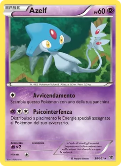 Carta Azelf dell'espansione Esplosione Plasma, numero 38/101