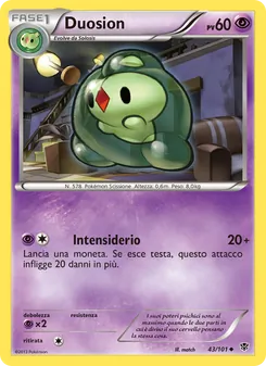 Carta Duosion dell'espansione Esplosione Plasma, numero 43/101