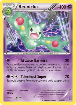 Carta Reuniclus dell'espansione Esplosione Plasma, numero 44/101
