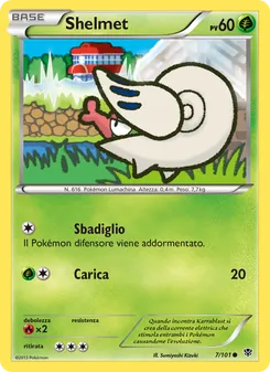 Carta Shelmet dell'espansione Esplosione Plasma, numero 7/101