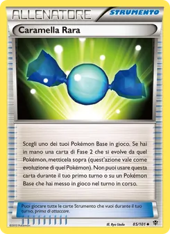 Carta Caramella Rara dell'espansione Esplosione Plasma, numero 85/101