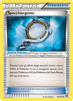 Carta Specchiargento dell'espansione Esplosione Plasma, numero 89/101