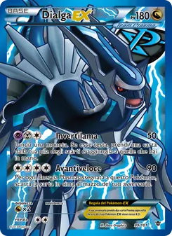 Carta Dialga-EX dell'espansione Esplosione Plasma, numero 99/101