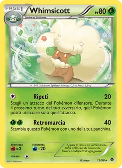 Carta Whimsicott dell'espansione Nuove Forze, numero 12/98