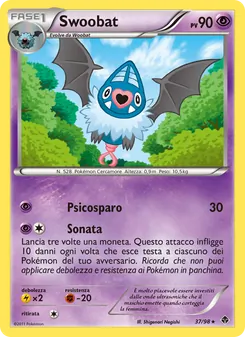 Carta Swoobat dell'espansione Nuove Forze, numero 37/98