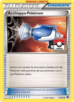 Carta Acchiappa-Pokémon dell'espansione Nuove Forze, numero 95/98