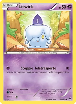 Carta Litwick dell'espansione Vittorie Regali, numero 58/101
