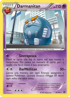 Carta Darmanitan dell'espansione Destini Futuri, numero 60/99