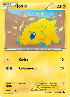 Carta Joltik dell'espansione Esploratori delle Tenebre, numero 41/108