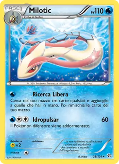 Carta Milotic dell'espansione Stirpe dei Draghi, numero 28/124